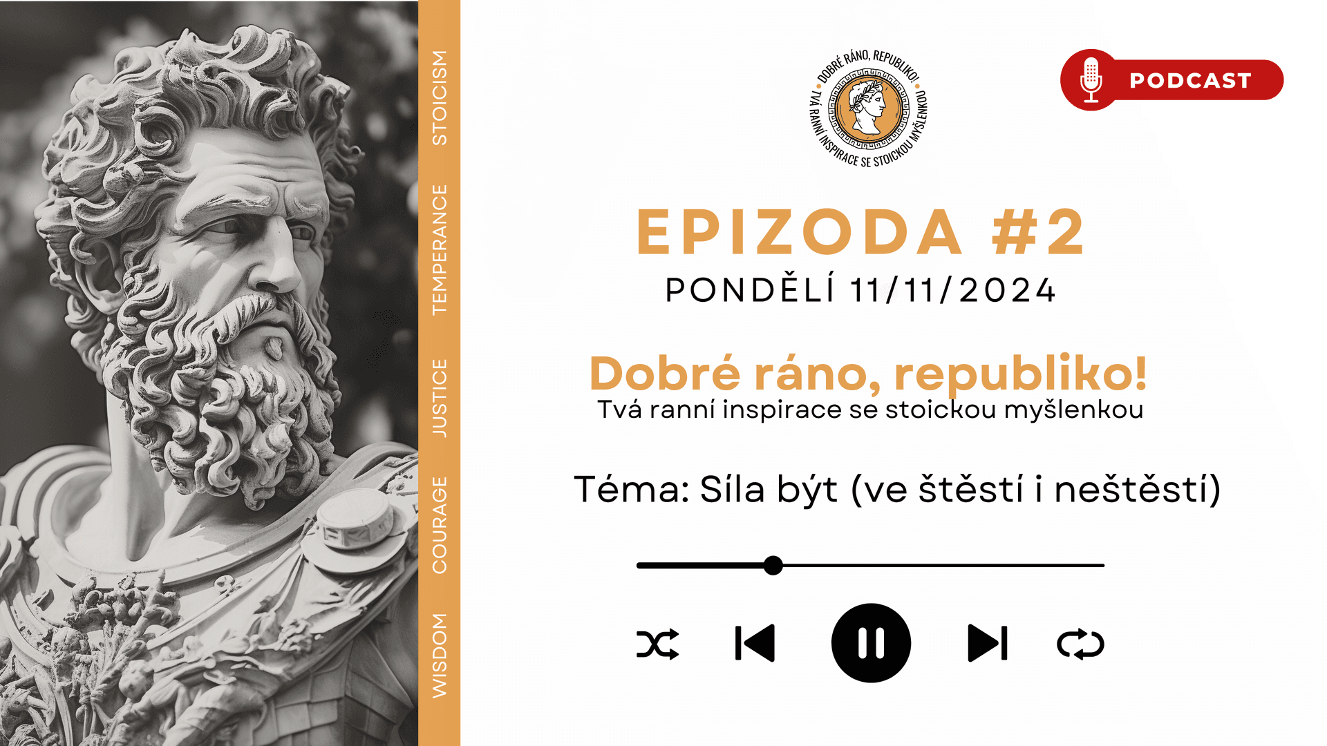 Ukázka epizody podcastu Dobré ráno, republiko!